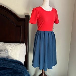 NWT Lularoe Amelia dress XS